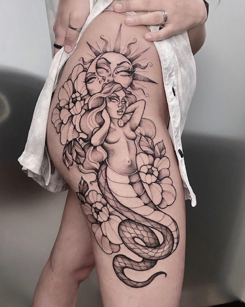 Blackwork tattoo Madrid. estudio de tattoo madrid, estdio de tattoo cerca de mi, estudio de tattoo las rosas, dolores tattoo Madrid