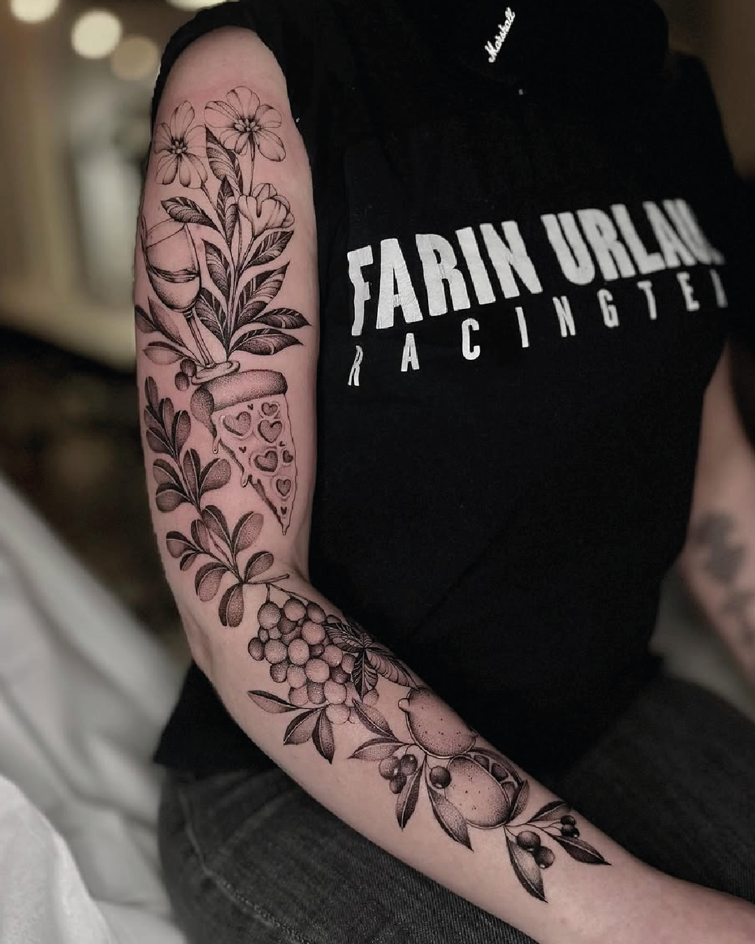 Blackwork tattoo Madrid. estudio de tattoo madrid, estdio de tattoo cerca de mi, estudio de tattoo las rosas, dolores tattoo Madrid